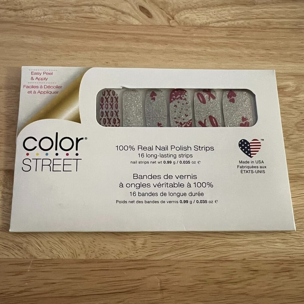 NWT Color Street  Downtown Romance Nail Strips